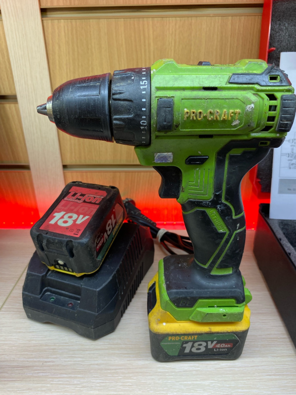 Шуруповерт ProCraft PI18BL