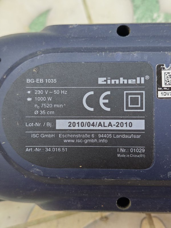 Электротриммер Einhell BG-EB 1035