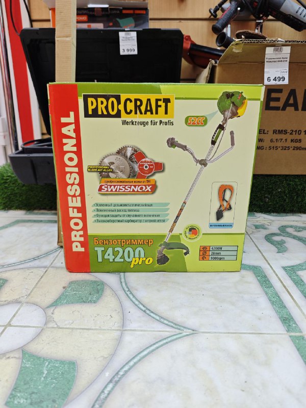 Бензотриммер ProCraft T4200 pro