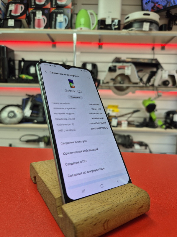 Мобильный телефон Samsung Galaxy A22