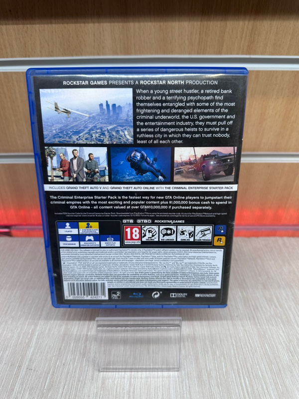 Игра PlayStation 4 GTA V