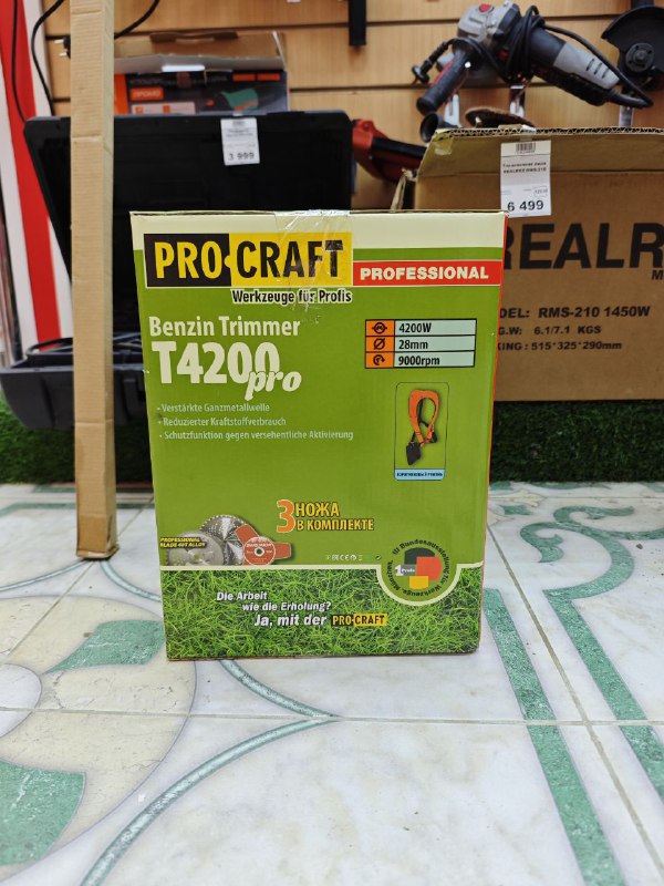 Бензотриммер ProCraft T4200 pro
