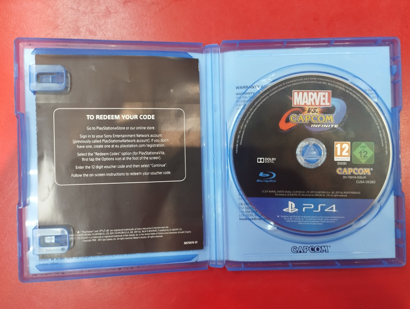 Игра Sony Marvel vs Capcom Infinite